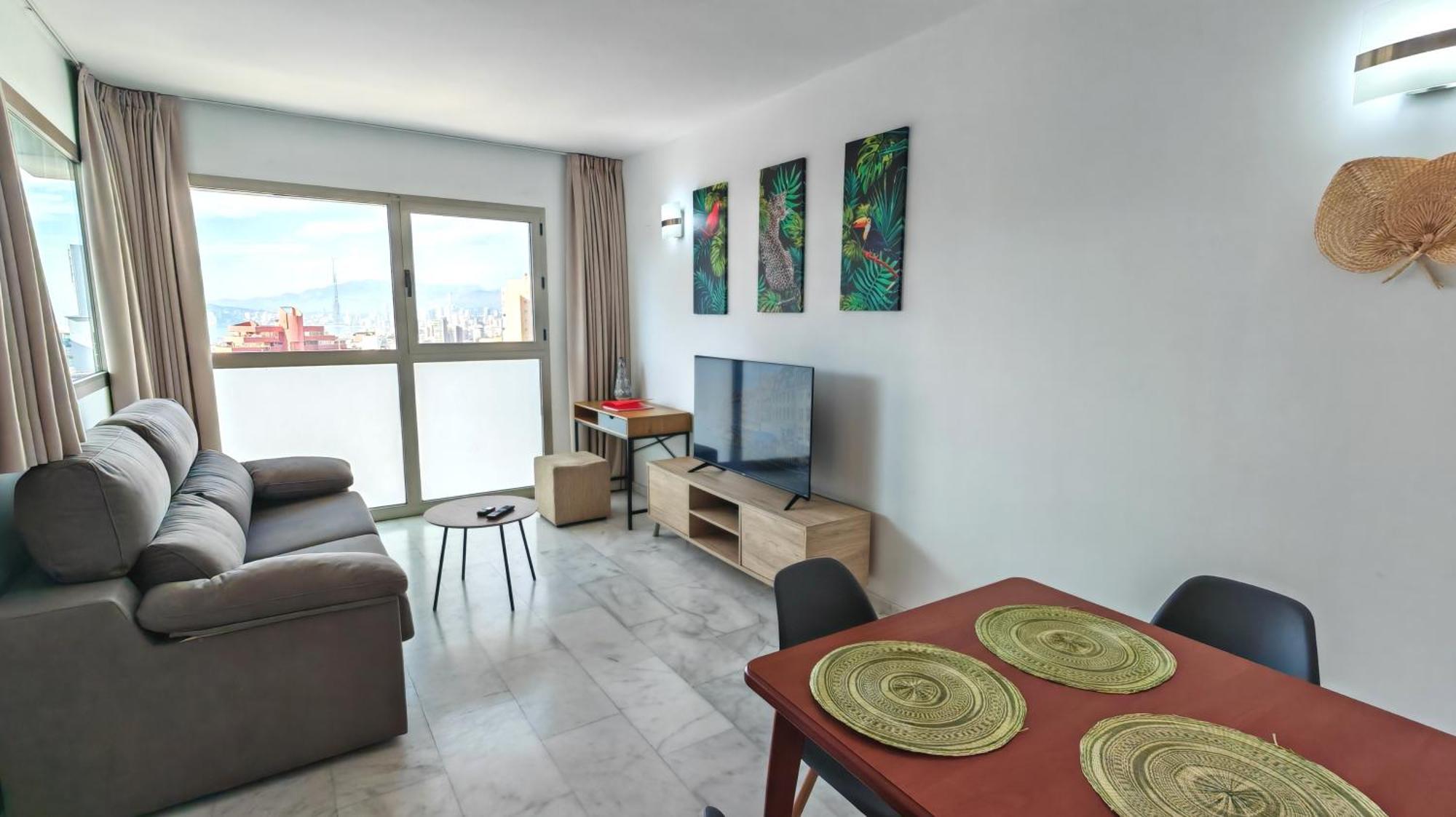 Skyline 5 Apartment With Private Balcony And Nice Views Benidorm Dış mekan fotoğraf